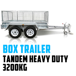 YZCTI Premium Tandem box trailers